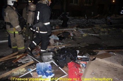 În casa mentorilor a avut loc o explozie - 8 victime - știri din Petersburg - control public