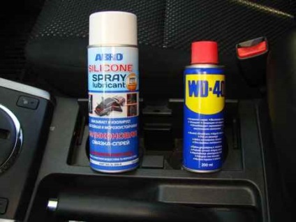Alegeți ce să lubrifiați sigiliile ușii mașinii