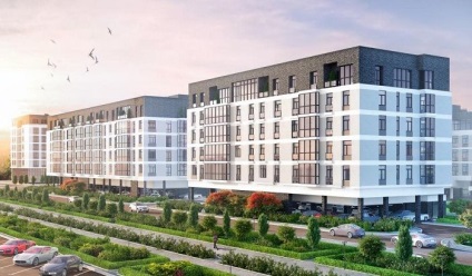 În Minsk, un complex rezidential este construit conform standardelor europene