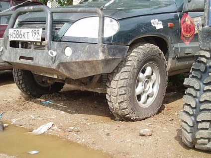 Pregătirea off-road, repararea câmpurilor, Chevrolet Nivy @ field 4x4