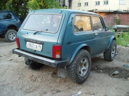 Pregătirea off-road, repararea câmpurilor, Chevrolet Nivy @ field 4x4