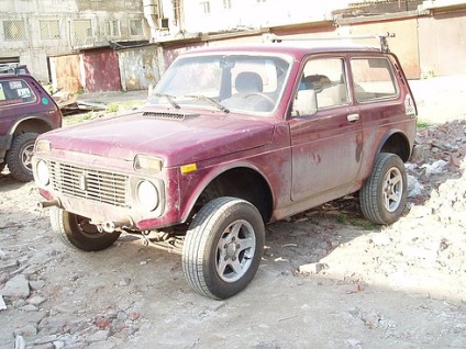 Pregătirea off-road, repararea câmpurilor, Chevrolet Nivy @ field 4x4