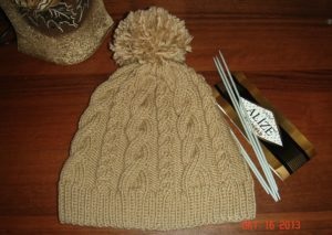 Am tricotat o pălărie frumoasă cu kosapi pe fotografii și video
