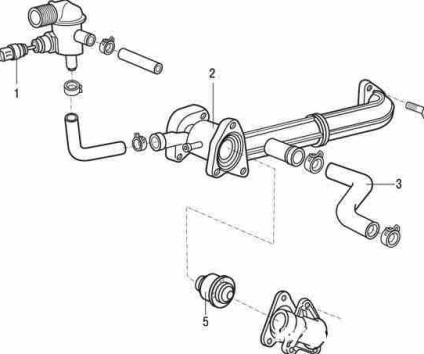 Cseréje a termosztátot Hyundai Getz saját kezűleg (fotó útmutató), hyundai orosz