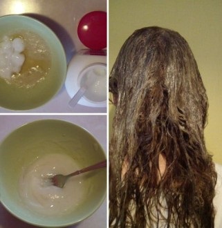 Mască gelatină pentru efectul de laminare a părului la domiciliu