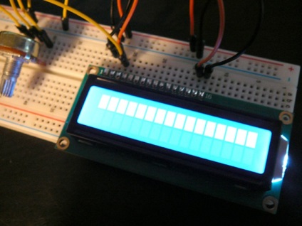 Ecran cu cristale lichide (lcd) 1602 și arduino