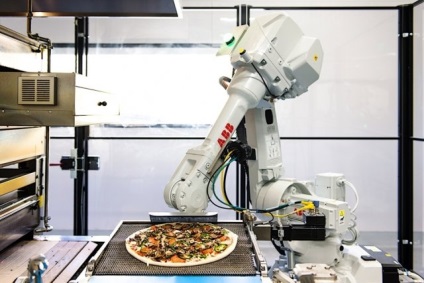 Zume bemutatott robot gyártása és szállítása pizza - Új ipari robotok