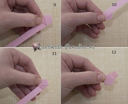 Asteriscuri de hârtie în tehnica origami