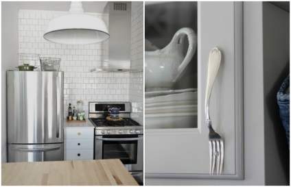 10 idei minunate, datorită cărora o bucătărie mică va deveni elegantă