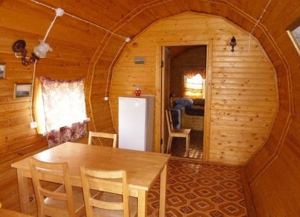 Banya-baril pentru cabana de țară all-for-and-vers