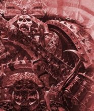 Gods of Chaos - portal pentru universul războinic 40000, zorii războiului 1, 2 patch-uri de carte de modă
