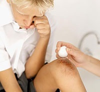 Leziuni la genunchi ale leziunilor genunchiului la copii și adolescenți