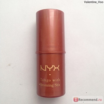 Бронзатор nyx tango with bronzing stix - «ідеальний стик з бронзатором для засмаглою шкіри