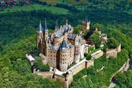 Ce este renumit pentru castelul din Hohenzollern (Germania)