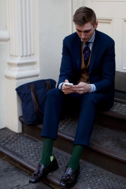 Színes férfi zokni - a modern trend a férfi stílusa blog férfi stílus