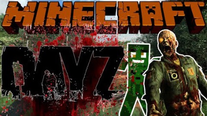 Dayz mod minecraft - daisy, zombie 1