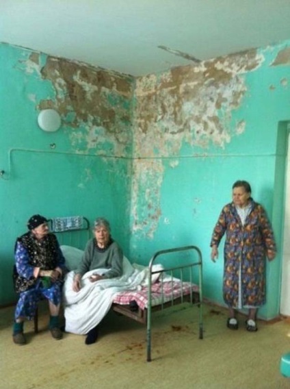 Aceasta nu este o clădire abandonată în iad, este un spital din Rusia