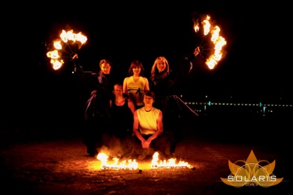 Fire show, show LED în Nizhny Novgorod