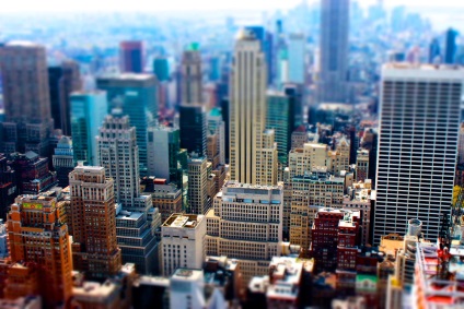 Fotografii în stilul de tilt-shift (tilt-shift) - 30 de exemple impresionante