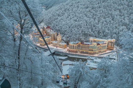 Stațiunile de schi de munte din Caucaz