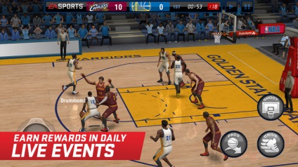 Jocul din săptămâna nba live mobile - jocuri de buzunar lebron - ios