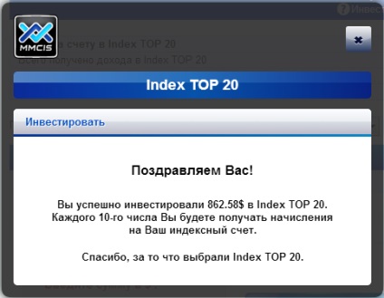 Indicele celor 20 de mii de sus - instrucțiuni pas cu pas despre investiții