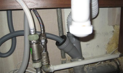 Cum să conectați mașina de spălat la sistemul de alimentare cu apă și canalizare - instrucțiuni detaliate