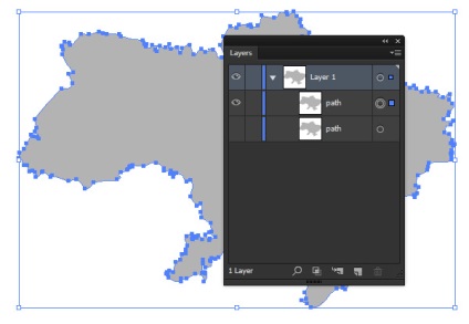 Cum se împarte un obiect vectorial în părți corespunzătoare anumitor date din Adobe Illustrator -