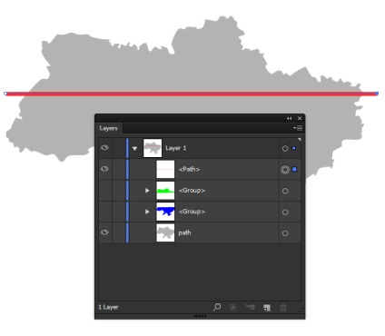 Cum se împarte un obiect vectorial în părți corespunzătoare anumitor date din Adobe Illustrator -