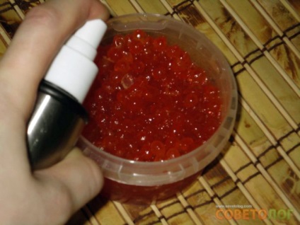 Cum de a stoca un caviar roșu sovietolog