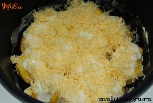 Cartofi - acordeon - coapte într-un multivarchet, un multivarker - este ușor de gătit, este delicios!