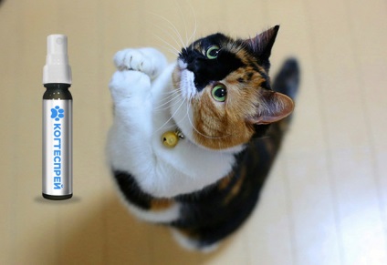 Spray de unică folosință pentru pisici Cottespray, medicament