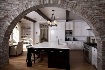 Bucătărie cu arc, fotografie