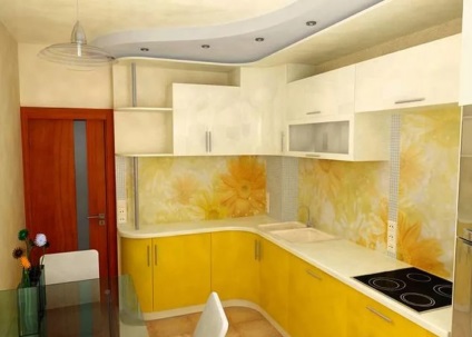 Bucătăria este galbenă - decorăm interiorul în culori însorite, bucătăriile sunt în galben