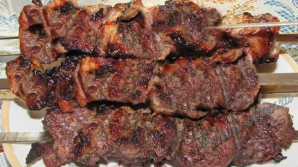 Marinada pentru kebab shish de carne de vită - pregăti carne moale, suculent