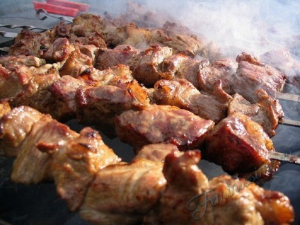 Marinada pentru kebab shish de carne de vită - pregăti carne moale, suculent