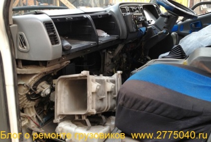 Mitsubishi cantar, diagnosticarea si repararea camioanelor