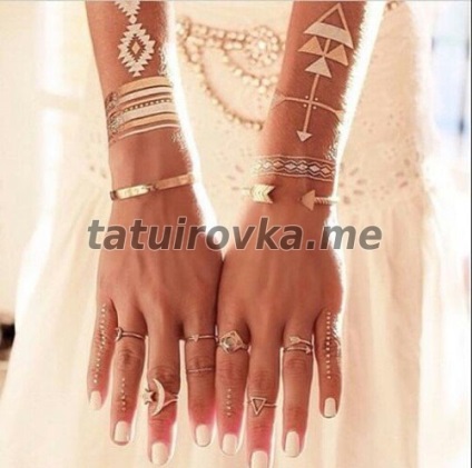 Accesorii de moda 2016 - bijuterii de moda - tatuaje flash aur - tatuaje transferabile - catalog