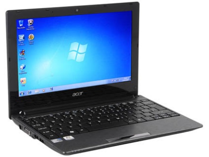 Netbook acer aspiră o revizuire d260, plusuri, minusuri, specificații, laptop