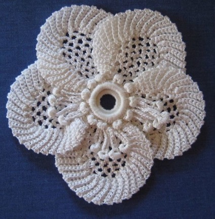 Foarte frumoasa croșeta de flori (flori tricotate), jurnal de inspirație a acului