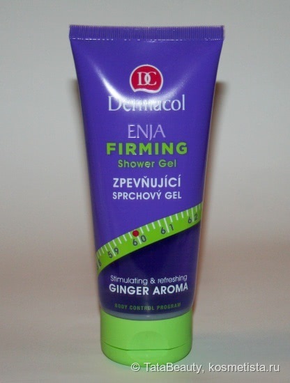 Оригінальний антицелюлітний гель для душу dermacol enja firming shower gel відгуки