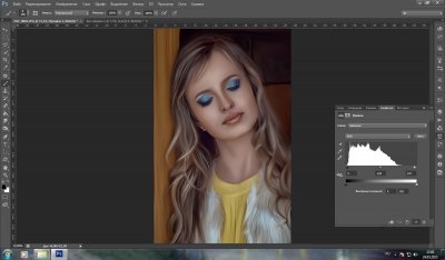 Desenarea unui portret în Photoshop - photocasa - catalogul de fotografii al Rusiei