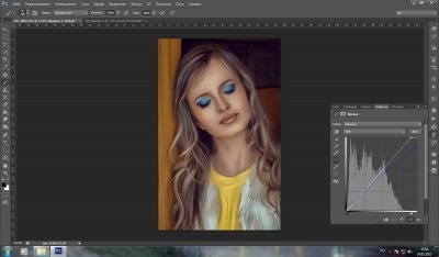 Desenarea unui portret în Photoshop - photocasa - catalogul de fotografii al Rusiei