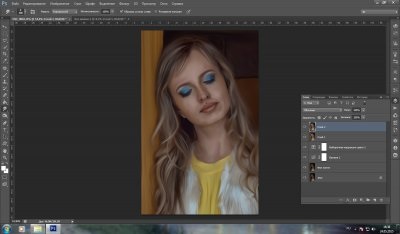 Desenarea unui portret în Photoshop - photocasa - catalogul de fotografii al Rusiei