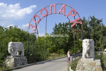 Parcul de lei în taiga din Crimeea