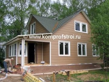 A szerkezetátalakítási a faház építési és javítási Moszkva