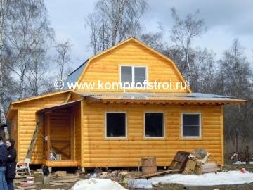 Reconstruirea unei case din lemn, construirea și repararea la Moscova