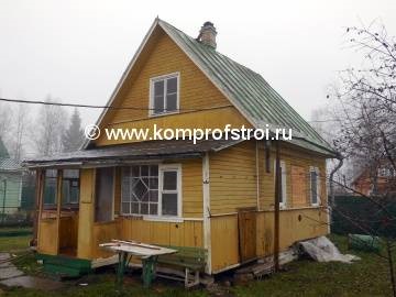 Reconstruirea unei case din lemn, construirea și repararea în Moscova