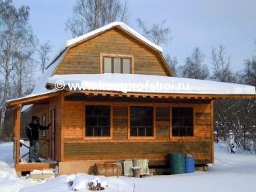 Reconstruirea unei case din lemn, construirea și repararea la Moscova