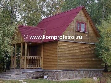 A szerkezetátalakítási a faház építési és javítási Moszkva